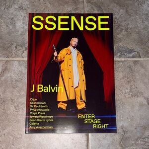 SSENSE Magazine with J Balvin Cover 2022 Edition